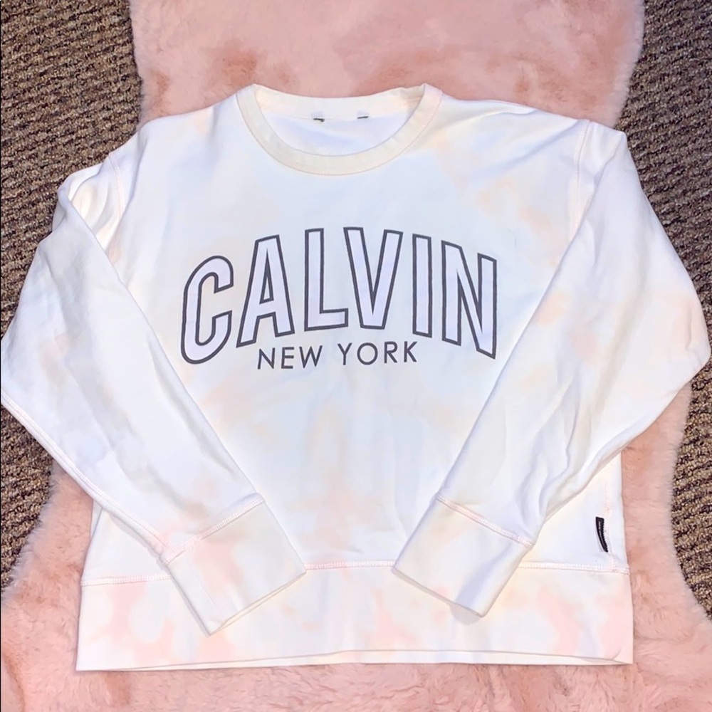 Calvin Klein custom dye sweatshirt